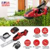 24V Cordless Handheld Grass Shear Hedge Trimmer with Replaceable Blades