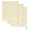 3 Pack Winter Plant Frost Cover Bags Reusable Nonwoven Drawstring Plant Freeze Protection