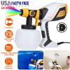 Electric HVLP Paint Sprayer Gun with 1200ML Detachable Container