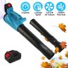 Cordless Leaf Blower 93 MPH 431 CFM with 2 Batteries and 6 Speeds
