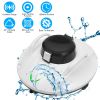 Cordless Robotic Pool Vacuum Cleaner with Self Parking and 120 Minute Runtime