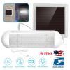 LED Solar Powered Security Light Kit with Pull Switch for Home and Shed