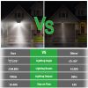 Solar Lights 118 LEDs Solar Wall Light Outdoor Motion Sensor Lamp IP65 Waterproof 120° Sensing 270°Wide Lighting Angle for Garage Garden Pathway