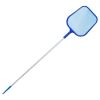 Pool Skimmer Leaf Rake with Fine Mesh Net and Telescopic Pole