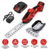 24V Cordless Handheld Grass Shear Hedge Trimmer with Replaceable Blades