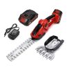24V Cordless Handheld Grass Shear Hedge Trimmer with Replaceable Blades