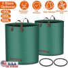2 Pack 26 Gallon Reusable Garden Waste Bags with Handles