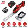24V Cordless Handheld Grass Shear Hedge Trimmer with Replaceable Blades