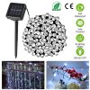 22M Solar Fairy String Lights with 200 LEDs, 8 Lighting Modes, Waterproof Starry Design for Christmas, Weddings, and Parties.