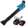 Cordless Leaf Blower 93 MPH 431 CFM with 2 Batteries and 6 Speeds