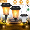 2 Pack Solar Flame Torch Lights, IP65 Waterproof Flickering Flame Stake Lamps for Garden, Pathway, Yard, and Landscape Decoration.