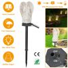 Solar praying angel statue garden light with LED, IP65 waterproof, outdoor decorative solar lamp for lawn, yard, driveway, and walkway.