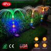 4Pcs Solar Powered Jellyfish Lights IP44 Waterproof Decorative Outdoor Lamps 7 Color Changing Night Light