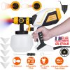 Electric HVLP Paint Sprayer Gun with 1200ML Detachable Container