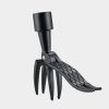 Manual Garden Rake Weeder with Foot Pedal