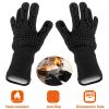 1472°F Heat Resistant BBQ Grill Gloves with Anti Slip Grip