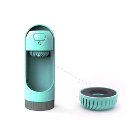 Pet Water Bottle with Drinking Fountain Leakproof Outdoor Travel Cup