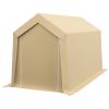 7 x 12 FT Heavy Duty Outdoor Storage Tent with Galvanized Frame