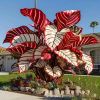 200pcs Fake Water Chestnut Leaves for Permanent Floral Displays