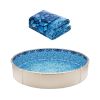 VEVOR 21 ft Round Above Ground Pool Liner Unibead Standard Gauge 52 Inch Wall Height