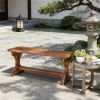 Outdoor Wooden Garden Bench Patio Porch Park Seating Bench