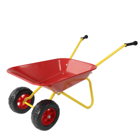 Children's Metal Garden Trolley Two Wheel Steel Cart