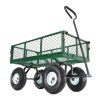Carts GOR400 400-lb. Steel Mesh Garden Cart with 10" Tires