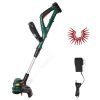 20V Cordless String Trimmer and Edger with 10 Inch Cutting Path