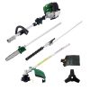 38CC 4-Stroke 4-in-1 Multi-Functional Garden Tool System Gas Pole Saw Hedge/Grass Trimmer