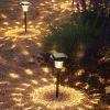 Itopfox 6PCS Solar Pathway Lights 2 Modes IP65 Waterproof Landscape Lights