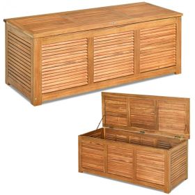 47 Gallon Deck Storage Bench Box Outdoor Organization Tool Storage Seat
