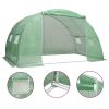 86.1 SQ FT Walk In Greenhouse with Galvanized Steel Frame