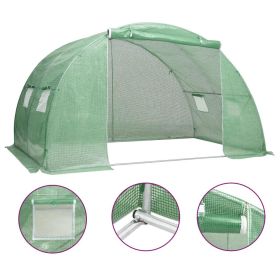 86.1 SQ FT Walk In Greenhouse with Galvanized Steel Frame
