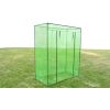 Greenhouse Transparent green PVC, Powder-Coated Steel Small