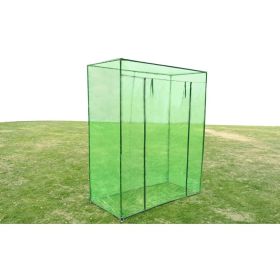 Greenhouse Transparent green PVC, Powder-Coated Steel Small