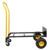 Heavy Duty Dual Purpose Hand Truck 330lb Capacity 2 Wheel Dolly Platform Cart