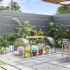 7 x 3 x 2.5 FT Portable Tunnel Greenhouse for Outdoor Garden