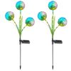 2 Pack Solar Dandelion Garden Stake Lights 36 LED