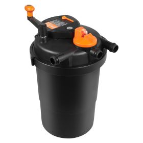 VEVOR Bio Pressure Pond Filter for up to 2000 Gallons with 1840 GPH Flow and 13W UV-C Light for Koi Ponds and Water Gardens