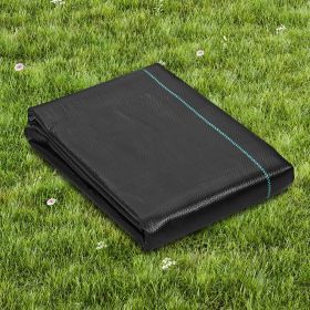 VEVOR Weed Control Landscape Fabric Heavy Duty Woven PP Garden Weed Control Fabric Driveway Use