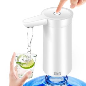 5 gallons (about 1.8 liters) wireless electric portable water bottle pump;pure drinking fountain