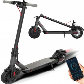 350W Folding Electric Scooter 35KMH Speed 36V 10.4Ah Battery 8.5 Inch Tires Adult E Scooter