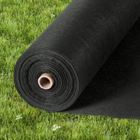 VEVOR 3x100 FT Non Woven Geotextile Landscape Fabric Heavy Duty Weed Barrier Fabric
