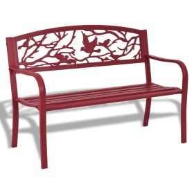 Outdoor Patio Garden Bench Durable Backyard Porch Lawn Seating