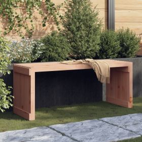 Natural Douglas Wood Garden Bench Large Outdoor Patio Seating Bench