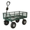 700 LB Towable Mesh Garden Utility Cart 38 x 20 Inch
