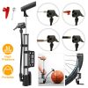 Portable Mini Bike Pump Bicycle Tire Inflator with Frame Mount