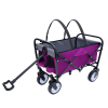 Minimeetall Collapsible Folding Wagon Cart with Strapping System