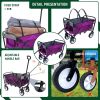 Minimeetall Collapsible Folding Wagon Cart with Strapping System