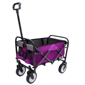 Minimeetall Collapsible Folding Wagon Cart with Strapping System